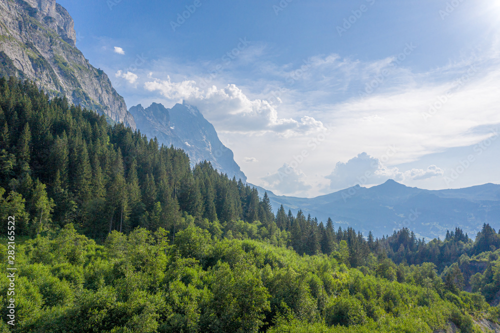 Wonderful nature and landscapes in Switzerland - the Swiss Alps