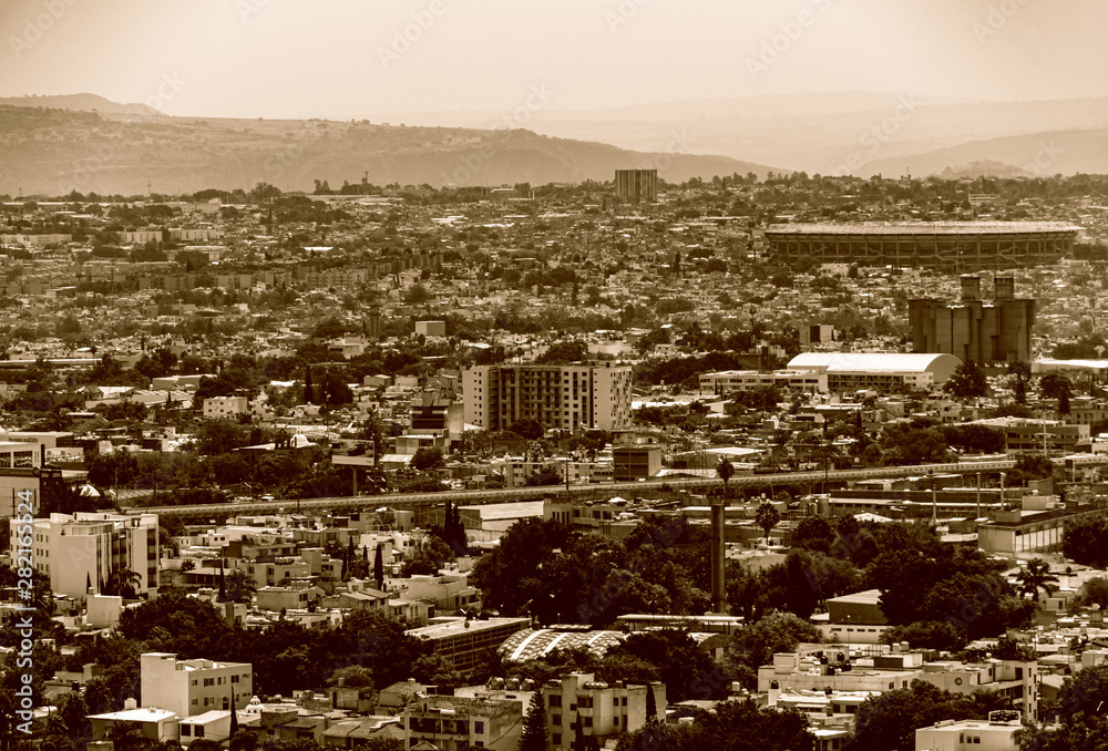 vista aerea de Guadalajara