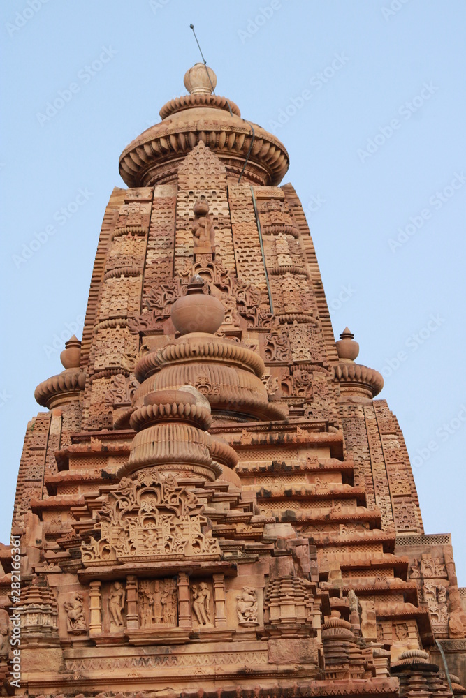 View point of Khajuraho temple a best tourist place