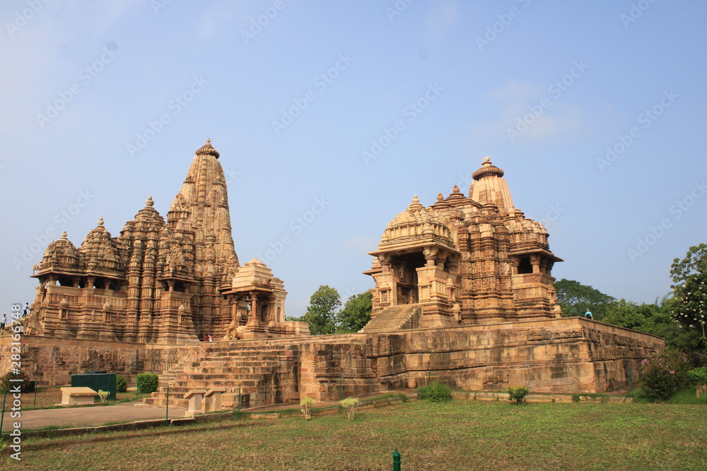 View point of Khajuraho temple a best tourist place