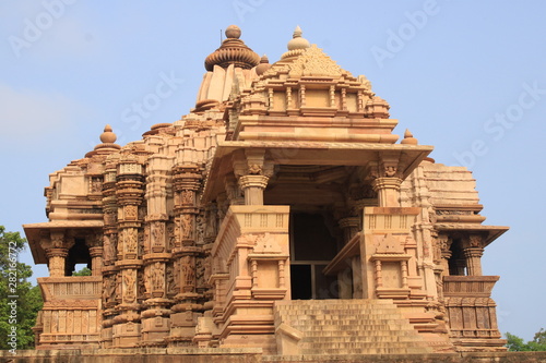 View point of Khajuraho temple a best tourist place