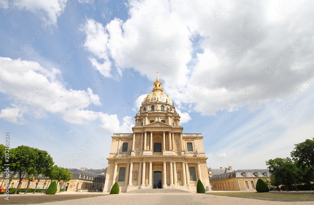 Invalides historical architecture Paris France