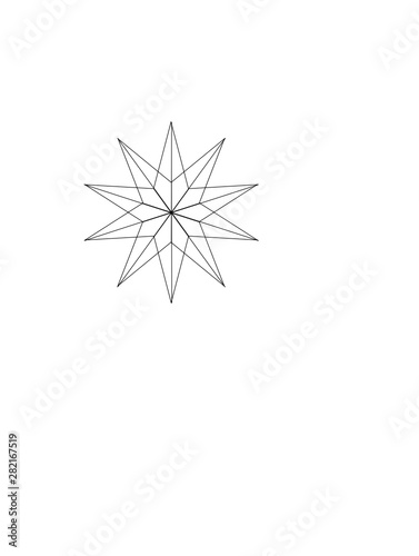 star patterns on white background
