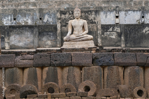 Wat Phra Si Rattana Maha That Temple  Si Satchanalai at the Historical Park in Sukhothai