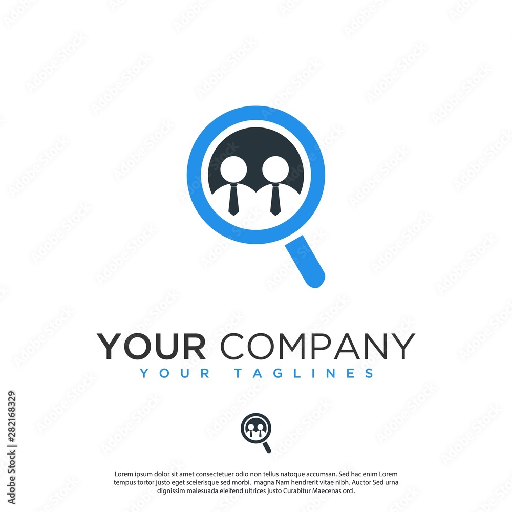vector logo of a businessman vector logo of a businessman