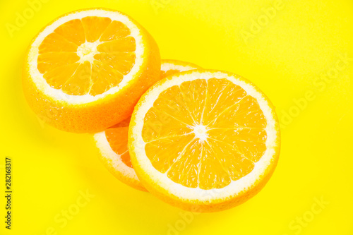 Mandarin Orange Yellow background