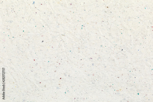 White crumpled recycled paper texture background for business communication and education design.