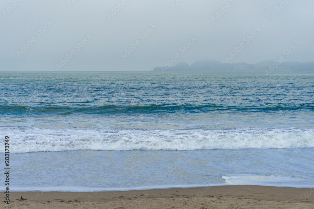 Beautiful view of Baker Beach in San Francisco,USA Beautiful view of Baker Beach in San Francisco,USA