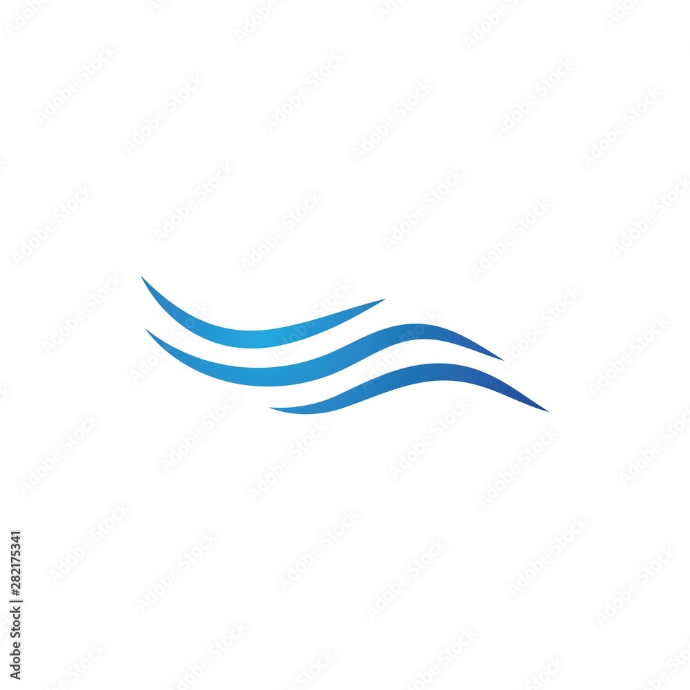 Water wave Logo Water wave Logo