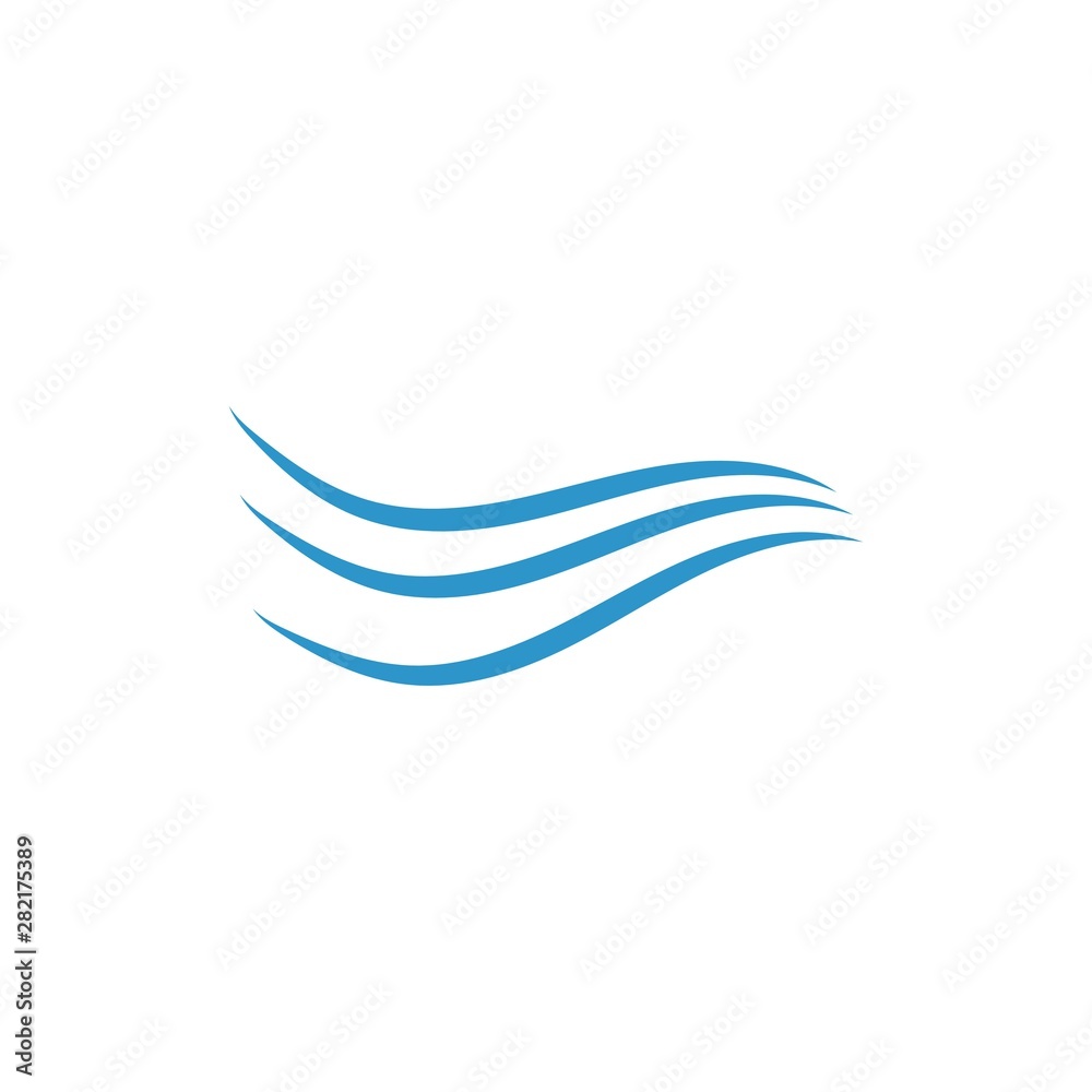 Water wave Logo Water wave Logo