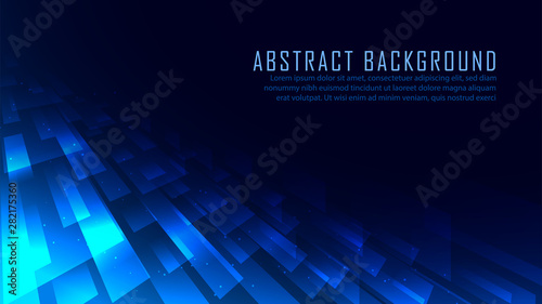 Abstract perspective technology background