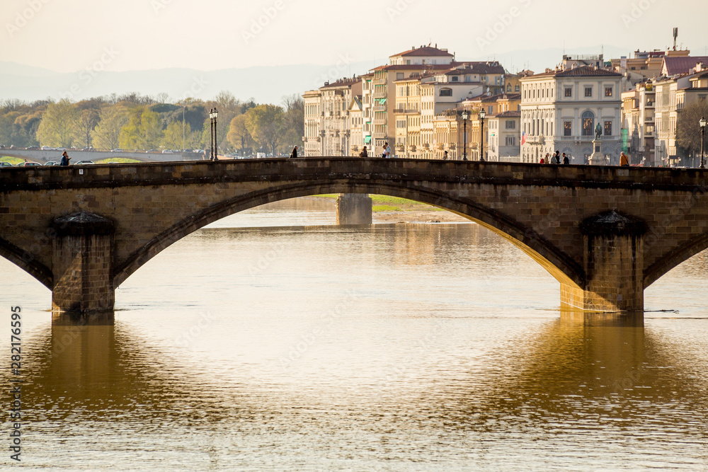 Ponte Santa Trinita in Florence, Italy