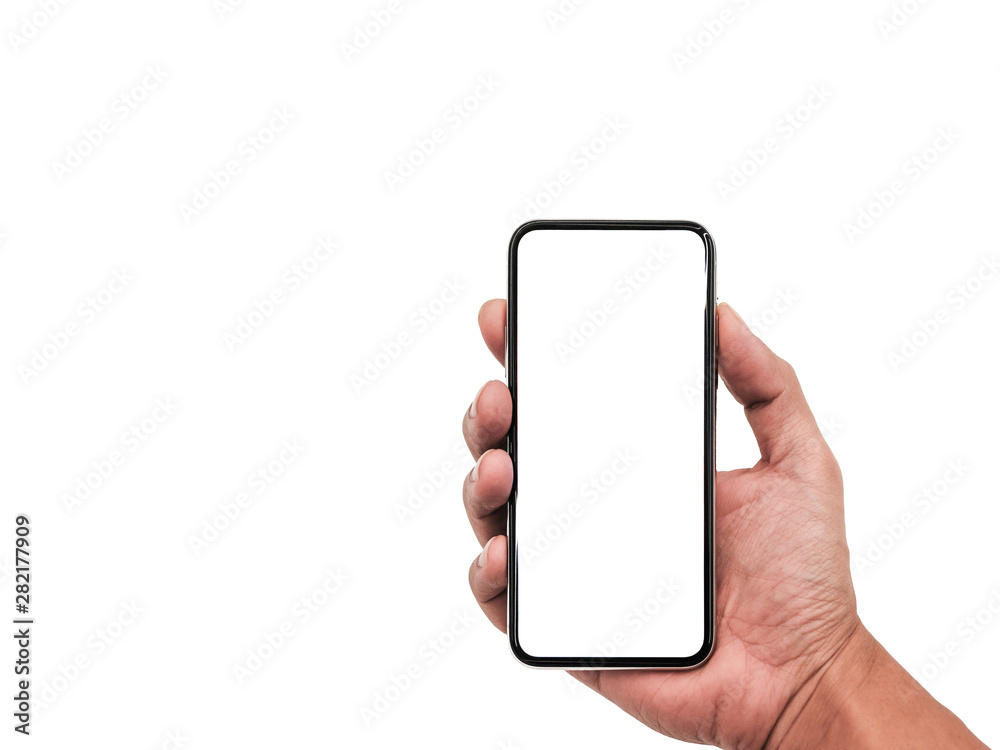 Smartphone similar to iphone xs max with blank white screen for Infographic Global Business Marketing Plan , mockup model similar to iPhonex isolated Background of ai digital investment economy. HD Smartphone similar to iphone xs max with blank white screen for Infographic Global Business Marketing Plan , mockup model similar to iPhonex isolated Background of ai digital investment economy. HD