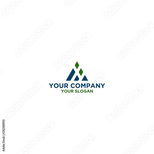 Free Download II in Triangle Logo Design Vector - GFXLoad
