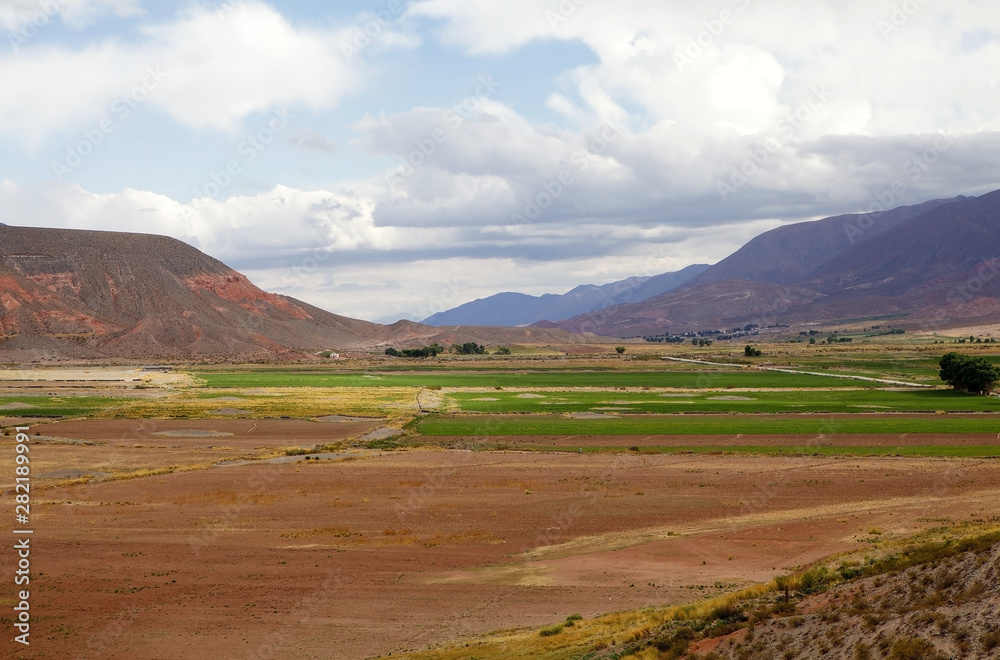 Landscape along the Calchaqui Valley, Argentina