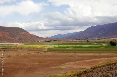 Landscape along the Calchaqui Valley, Argentina