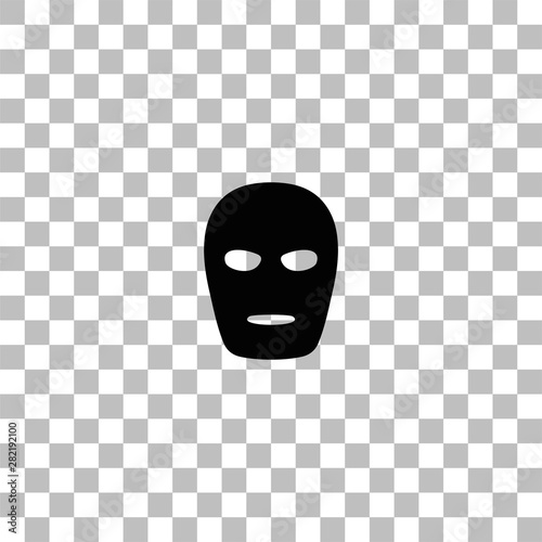 Mask icon flat