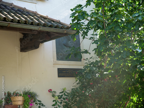Brixen , Italy 22 July 2019: Brixen City, House of Karel Havlicek Borovsky photo