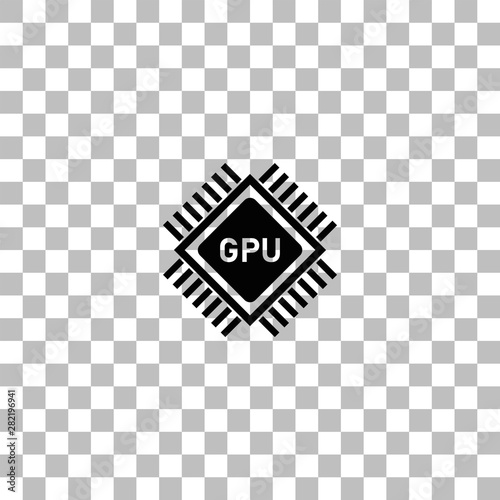Wallpaper Mural Gpu icon flat Torontodigital.ca