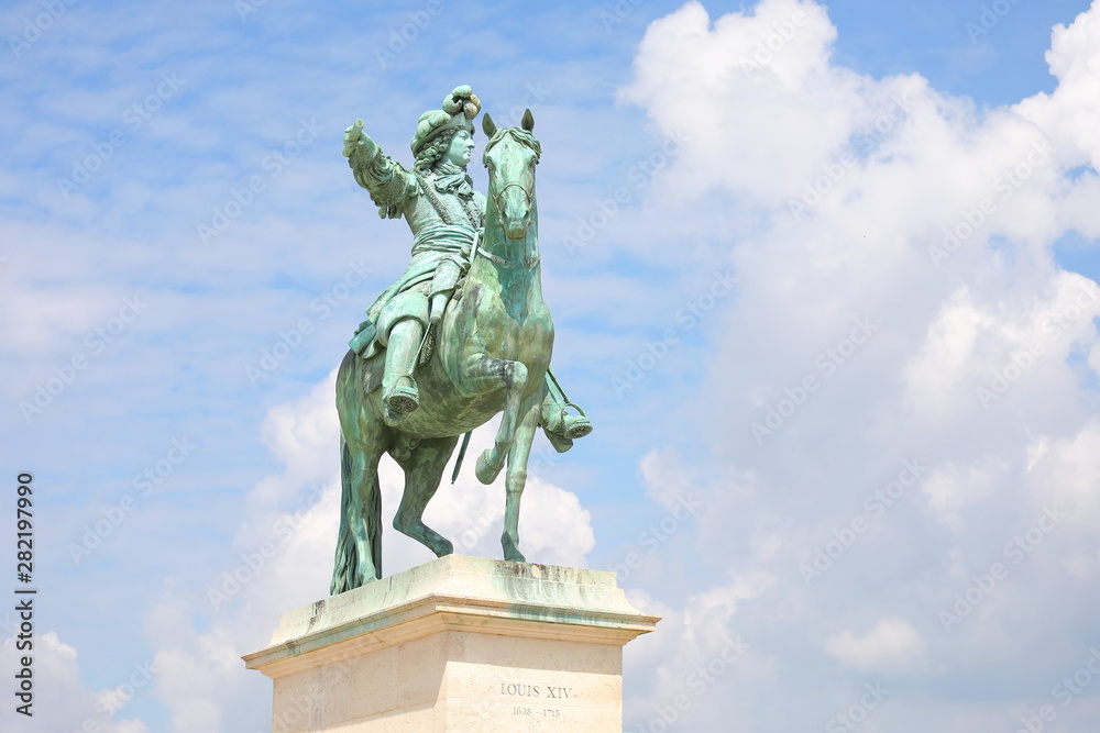 Louis XIV statue Paris France