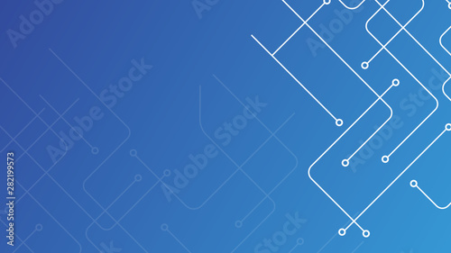 abstract blue background, electronic lines background
