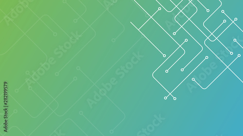abstract background with electronic lines
