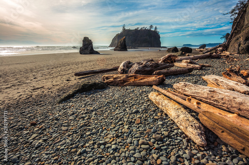 Shoreline Views at Ruby Beach