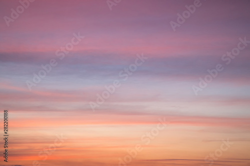 Fototapeta Naklejka Na Ścianę i Meble -  Afterglow sunset with vibrant colors