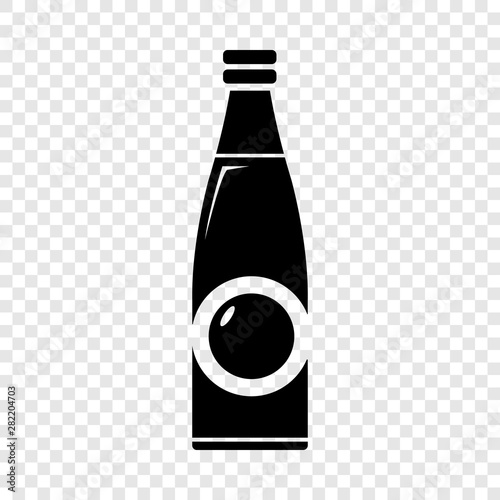 Bottle icon. Simple illustration of bottle vector icon for web