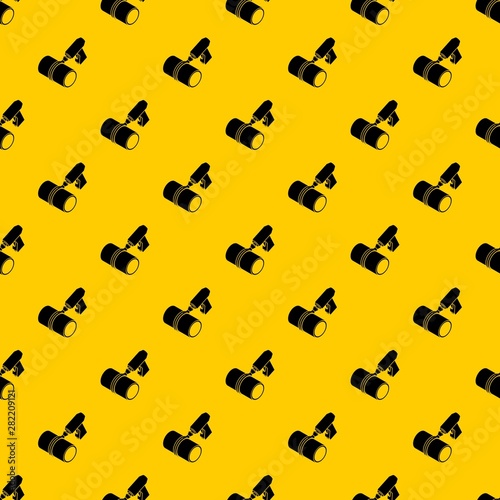 Welding torch cutting pattern seamless vector repeat geometric yellow for any design