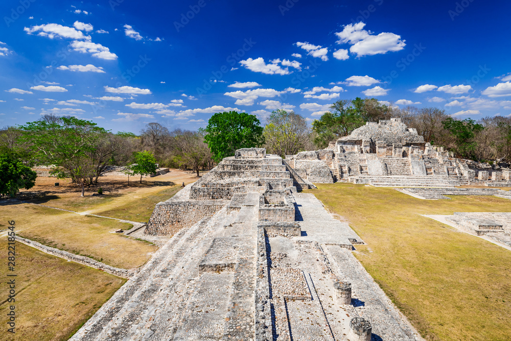 Maya city of Edzna, Yucatan, Mexico