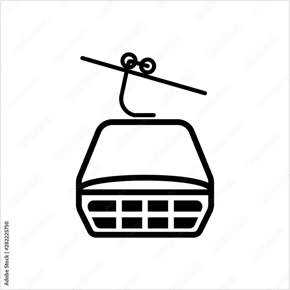 Ski Lift Icon, Aerial Lift Icon Ski Lift Icon, Aerial Lift Icon