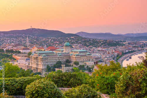 Budapest skyline in Hungary