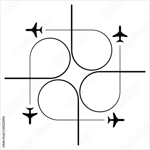 Airplane Flying Formation, Air Show Display, The Disciplined Flight