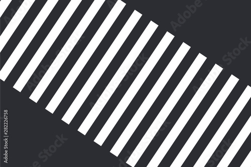 black and white strip,cross road aerial view background illustration vector