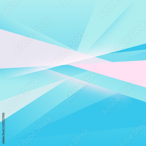Square light blue abstract background with graphic elements and place for text. 