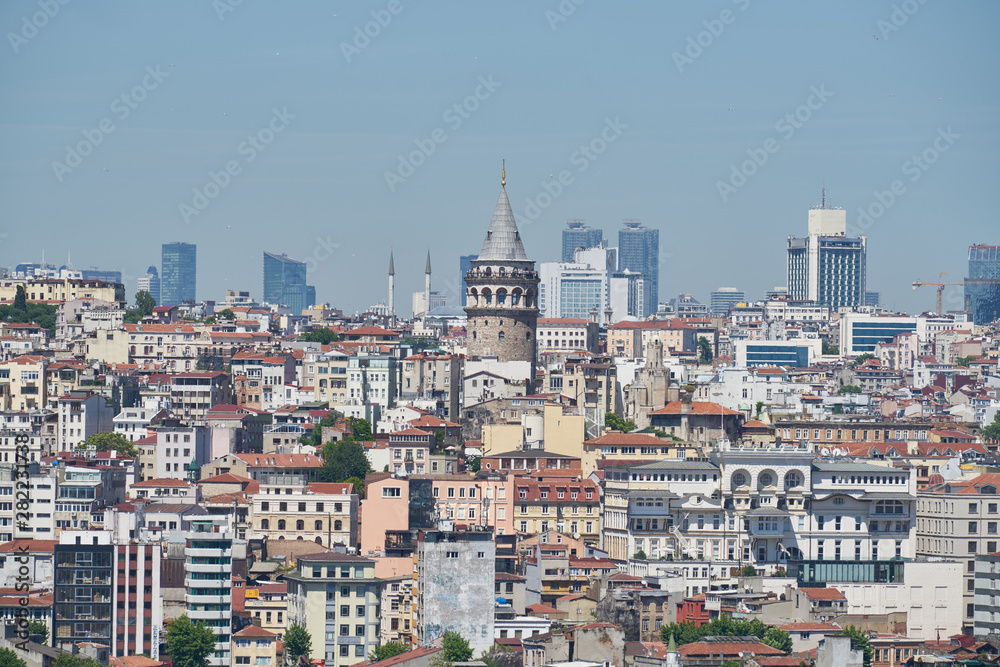 Istanbul city view from Turkey