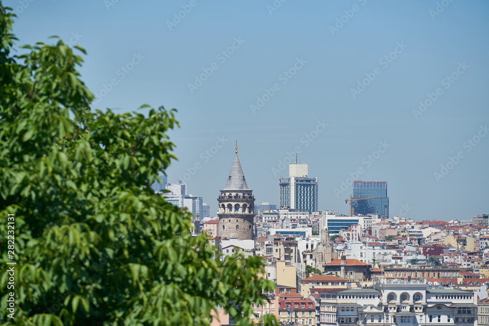 Istanbul city view from Turkey
