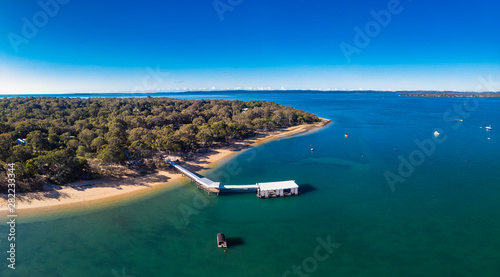 Sunny day on Coochiemudlo Island, Brisbane, Queensland, Australia