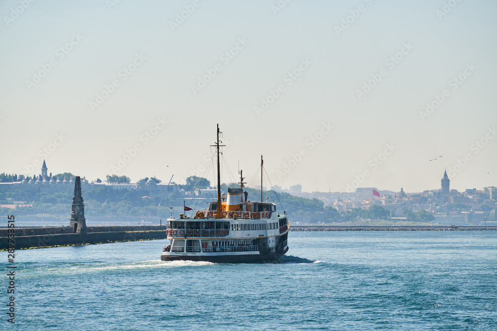 Istanbul city view from Turkey