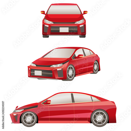車のイラスト3