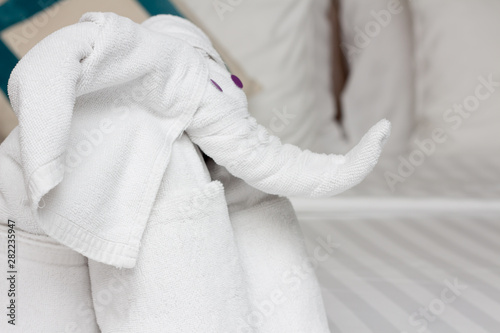 Fold A Towel Elephant
