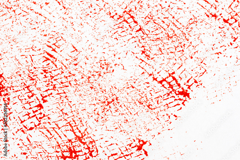 Obraz premium Red abstract spotted acrylic art background