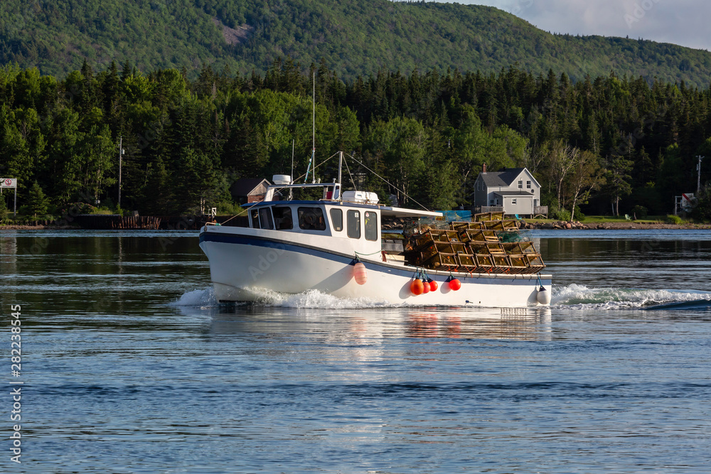 Obraz premium Lobster Fishing