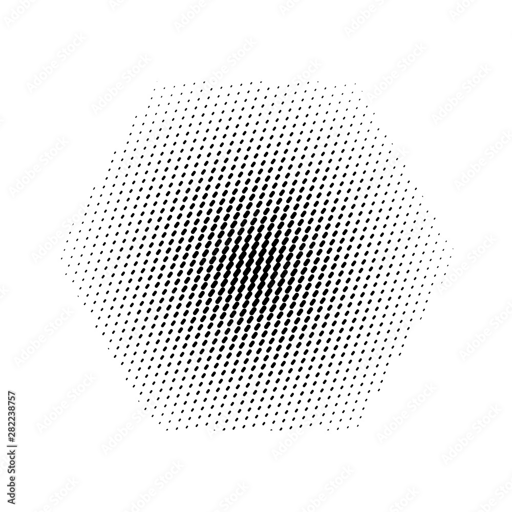 Halftone. Glitter abstract illustration with black drops. Pop art template.