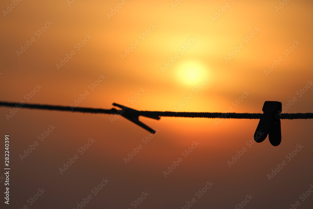a sunset picture in INDIA RAJASRHAN a sunset picture in INDIA RAJASRHAN