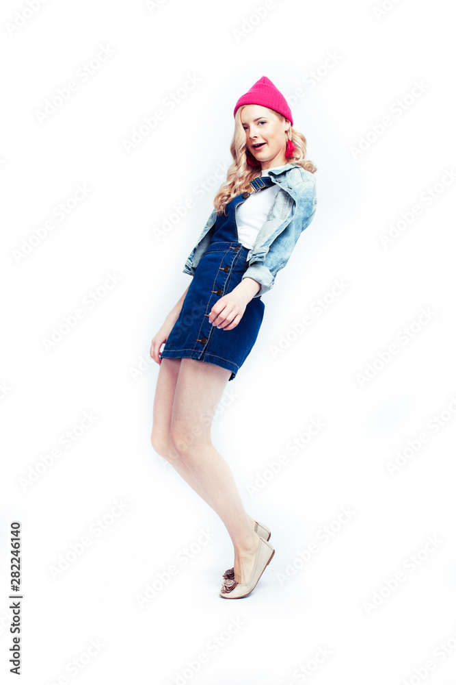 young pretty blond teenage girl closeup portrait, lifestyle people concept isolated, teens fashion young pretty blond teenage girl closeup portrait, lifestyle people concept isolated, teens fashion
