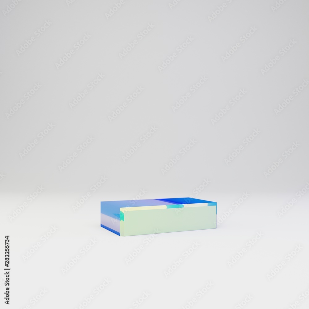 Sky blue 3d dash symbol. Metal font with glossy reflections and shadow isolated on white background. Sky blue 3d dash symbol. Metal font with glossy reflections and shadow isolated on white background.