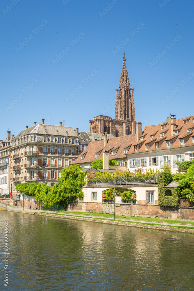Cityscape of Strasbourg, France
