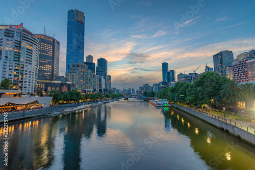 Yarra river in Melbourne Victoria © VietDung